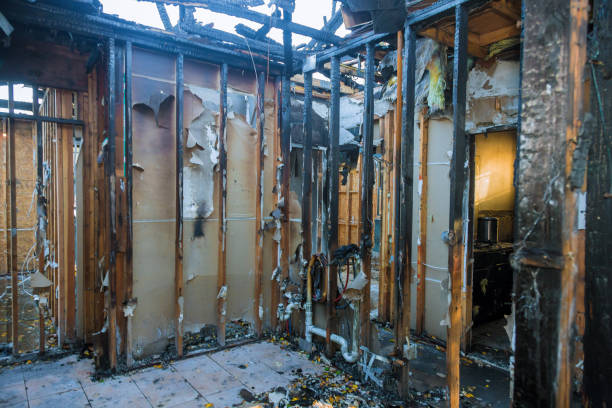 Professional Fire Damage Assessment technician working in Talent, OR